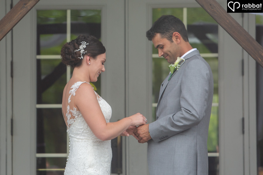 Outdoor ceremony at King Riding Golf Club