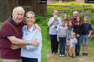 Multigeneration family portraits in Milton