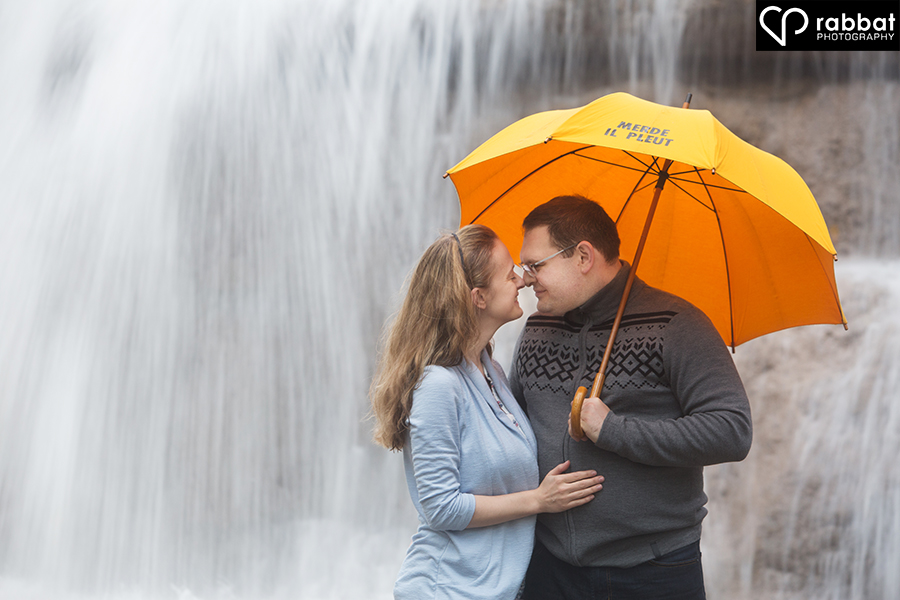 Waterfalls Engagement Session