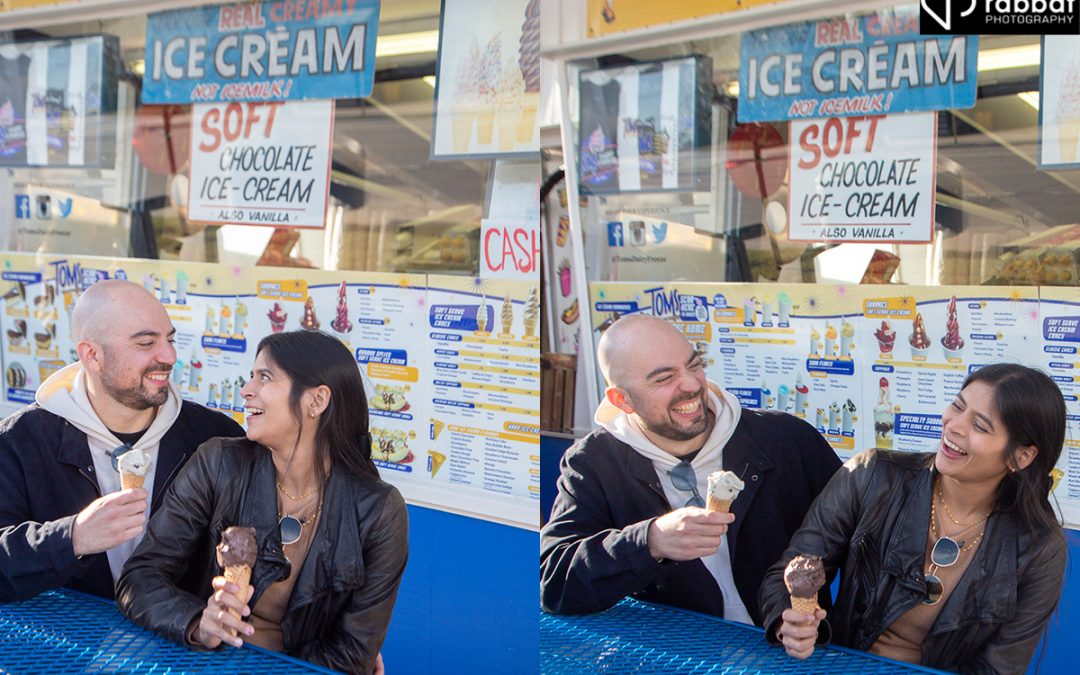 Engagement Photos at Tom’s Dairy Freeze
